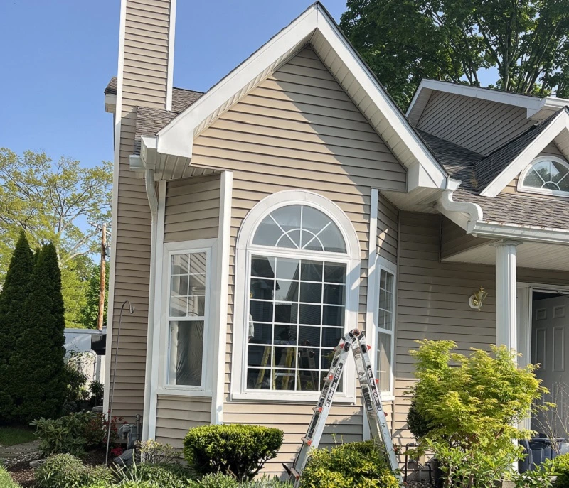 Vinyl window replacement in Stamford